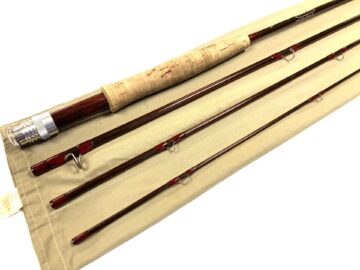 David Norwich Graphite 9' Stowaway 4 Piece Trout Fly Rod #6/7 With Bag