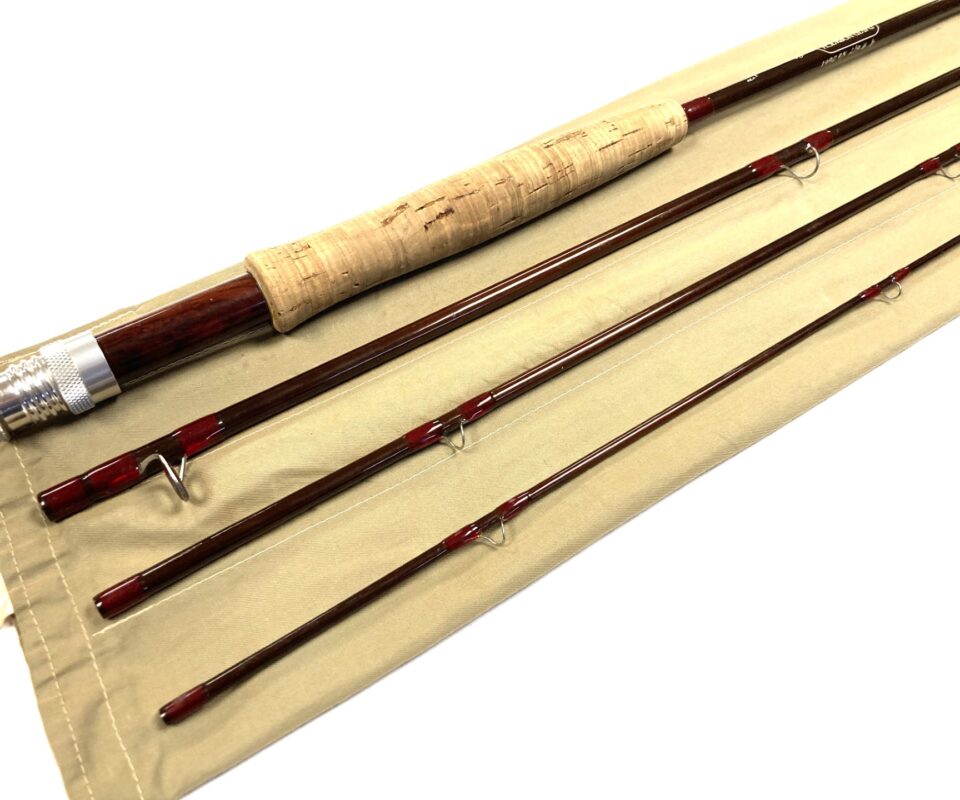 David Norwich Graphite 9' Stowaway 4 Piece Trout Fly Rod #6/7 With Bag