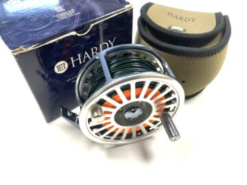 Hardy Swift 1025 Fly Reel RHW With Pouch & Hardy Line
