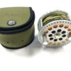 Hardy Angel 11/12 reel alloy salmon fishing reel 4.25″ with line and case