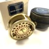 Hardy Gold Sovereign #8/9 trout fly reel with Hardy reel pouch