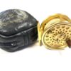 Hardy Gold Sovereign 3/4/5 trout fly reel with padded case