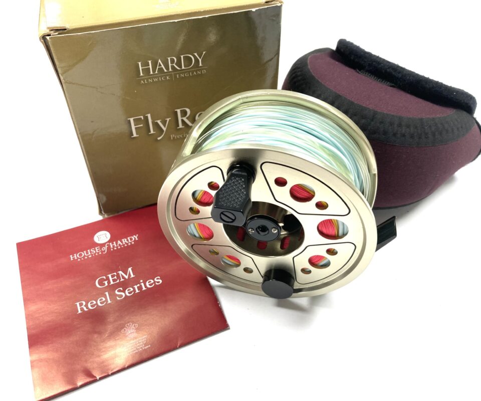 Hardy Gem Series 11/12 Salmon Fly Reel With Spare Spool
