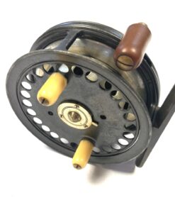 Hardy The Silex No 2 Vintage Reel With Red Rubber Casting Trigger 3 1/4
