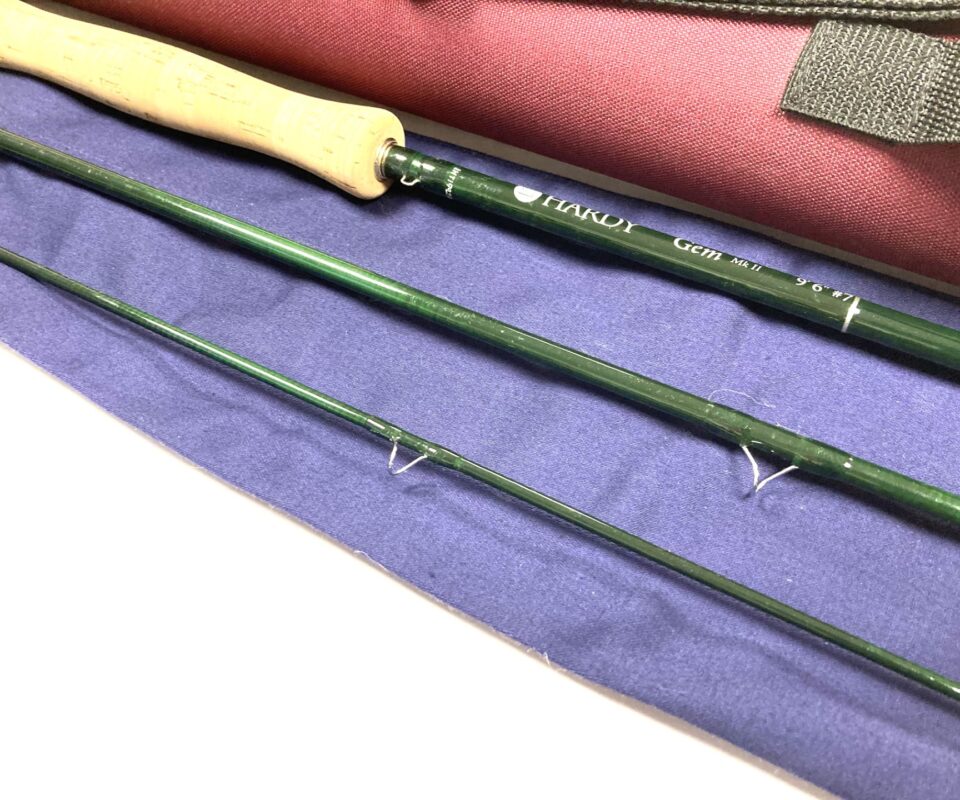 Alternative view of Hardy Gem MK II  9' 6" 3 Piece Carbon Fly Rod #7 With Bag And Tube