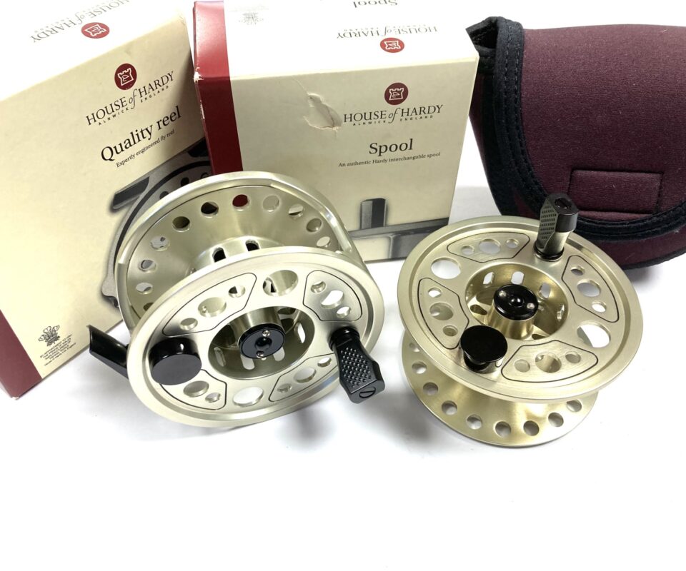 Hardy Gem Series 9/10 Salmon Fly Reel With Spare Spool