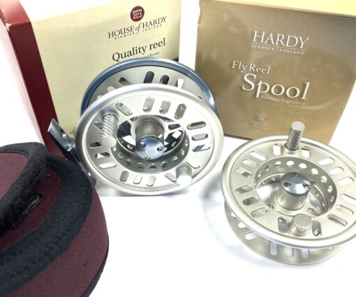 Hardy Swift 925 Trout Fly Reel With Spare Spool Pouch And Box Mint