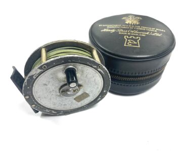 Hardy Gem 3.25″ trout fly reel in Hardy reel box