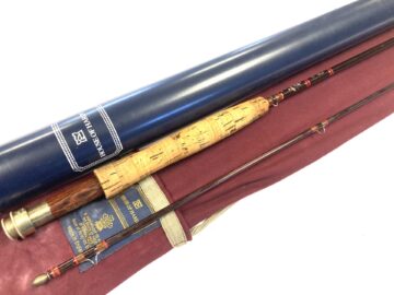 Hardy Sovereign 9′ 6″ 2 Piece Carbon Trout Fly Rod #6/7 With Bag And Hardy Tube