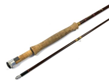 Hardy Richard Walker The Little Lake 9′ 2 Piece #7 Fly Fishing Rod And Bag