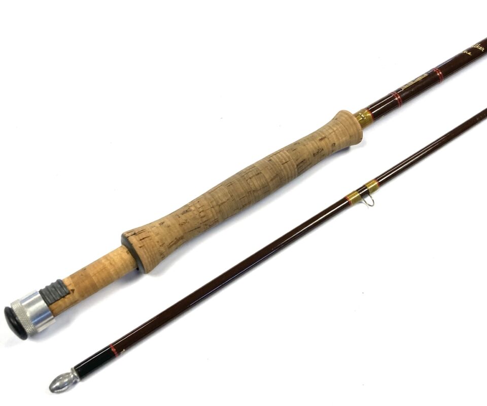 Hardy Richard Walker The Little Lake 9′ 2 Piece #7 Fly Fishing Rod And Bag