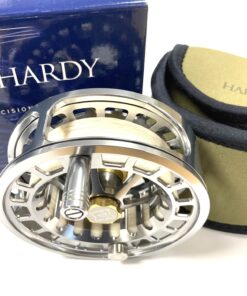 Hardy Ultralite 8000 DD large arbor fly reel with pouch and box