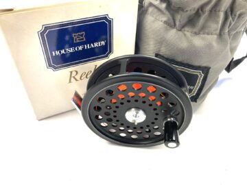 Hardy Ultralite disc #6 trout fly reel with bag and box #091
