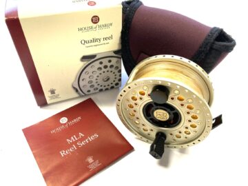 Hardy MLA Gold 400 Ltd Edition fly reel with box case + papers #073
