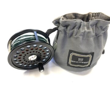 Hardy Ultralite Disc 4″ salmon fly reel with Hardy pouch fine condition