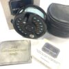 Hardy Sovereign 12/13 2000 black Salmon fly reel 3.75″ No 200 with neoprene case