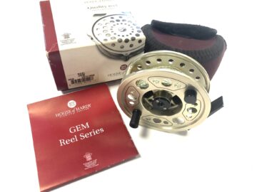 Hardy Gem Series 5/6 Trout Fly Reel With Pouch And Box