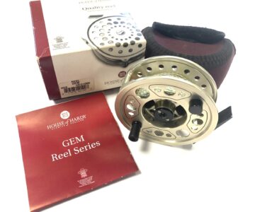 Hardy Gem Series 5/6 Trout Fly Reel With Pouch And Box