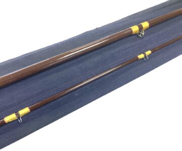 Alternative view of Hardy Richard Walker Reservoir Superlite 9′ 3″ Line #7/8 Rod With Bag