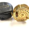 Hardy Gold Sovereign 11/12 Limited Edition #599 salmon fly reel with Hardy pouch