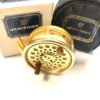 Hardy Gold Sovereign #5/6/7 trout fly reel with padded case and box Ltd Ed #656