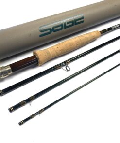 Sage Graphite 9′ XP 490-4 3e 4 Piece Trout Fly Rod Line #4 With Tube
