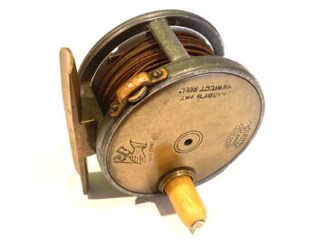 Hardy Brass Face Perfect 2 1/2 Vintage Trout Fly Reel RARE