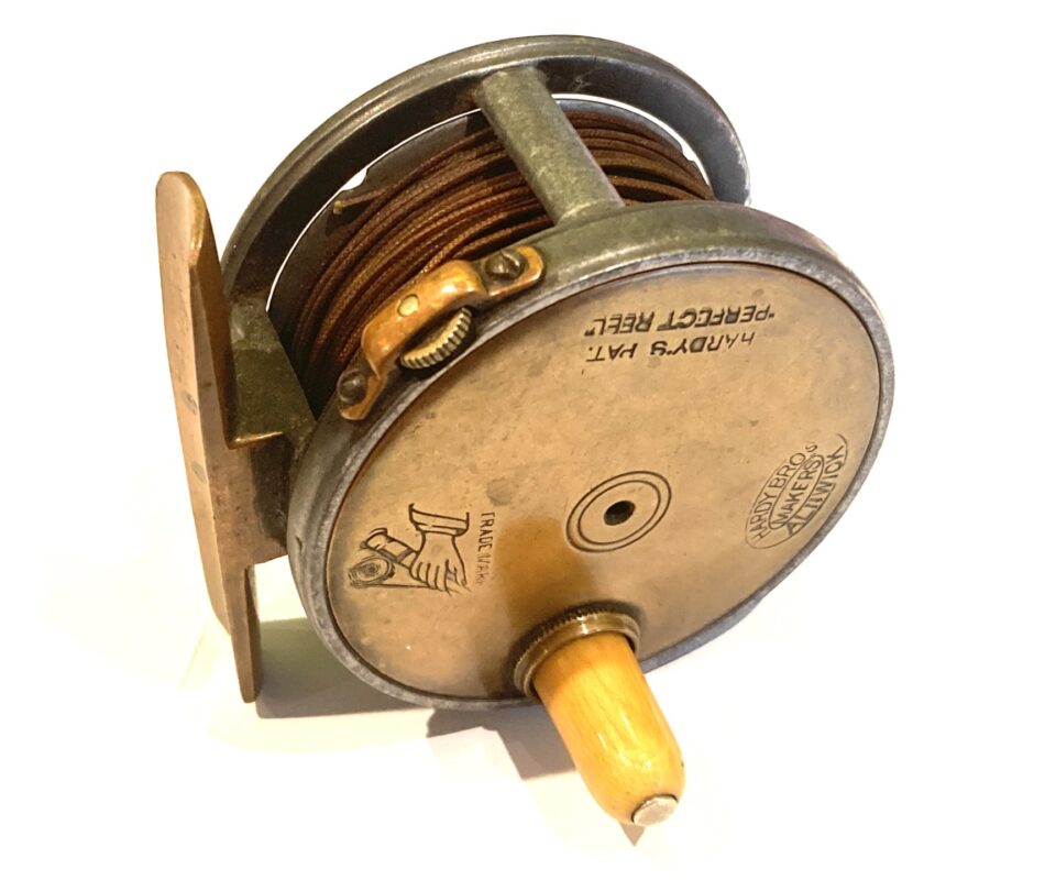 Hardy Perfect Brass Face 2 1/2" Trout Fly Rare RARE