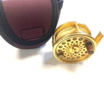 Hardy Gold Sovereign #3/4/5 Trout Fly Reel # 762 Limited edition With Pouch