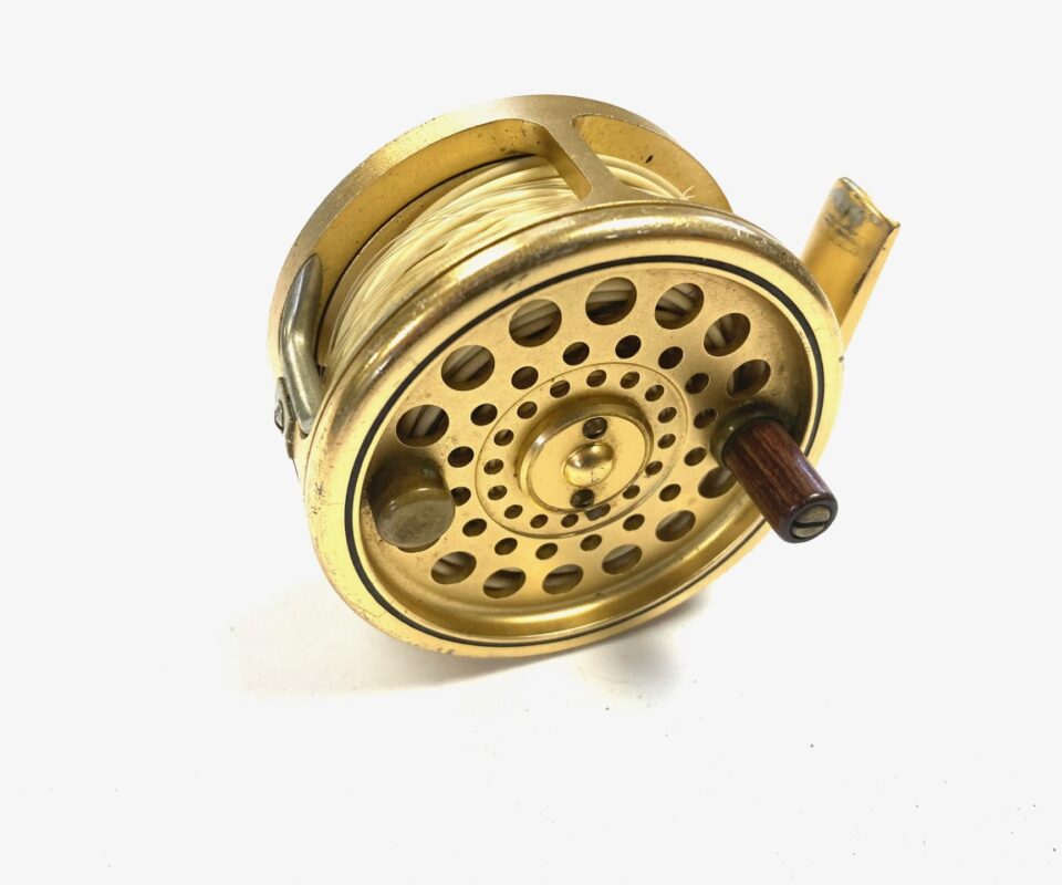 Alternative view of Hardy Gold Sovereign #3/4/5 Trout Fly Reel # 683 Limited Edition With Pouch