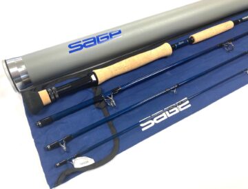 Sage Xi2 9′ 4 Piece Carbon Saltwater Fly Rod #9 Mint With Bag & Tube