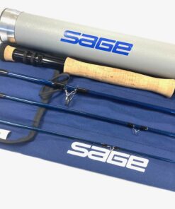 Sage Xi2 9′ 4 Piece Carbon Saltwater Fly Rod #8 Mint With Bag & Tube