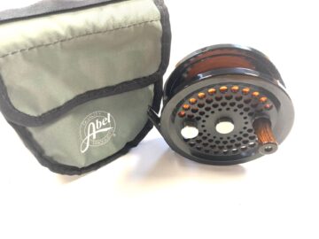 Abel 4.5 Large Arbor Salmon Fly Reel 4.5" With Pouch # 724