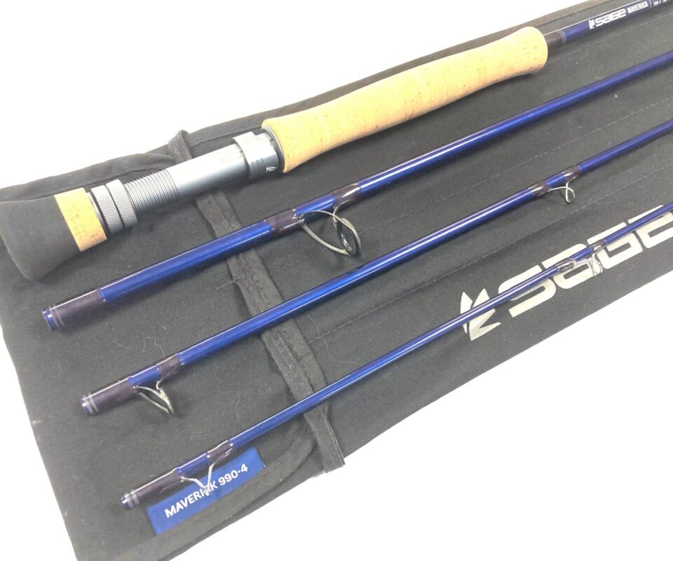 Sage Maverick 1190-4 9' #11 Trout Fly Rod Superb Condition With Bag