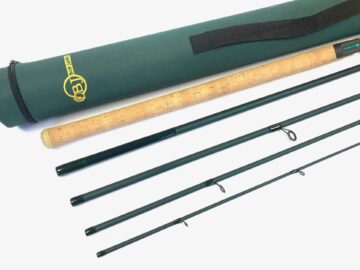 BJB 125 5 Piece Green Barbel Carbon Rod With Bag And Case