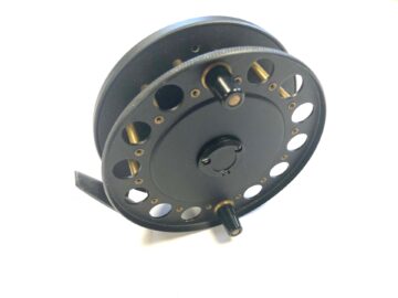 Dave Swallow 4.5″ Centrepin Trotting Reel Black Finish For Barbel Chub Pike Tench
