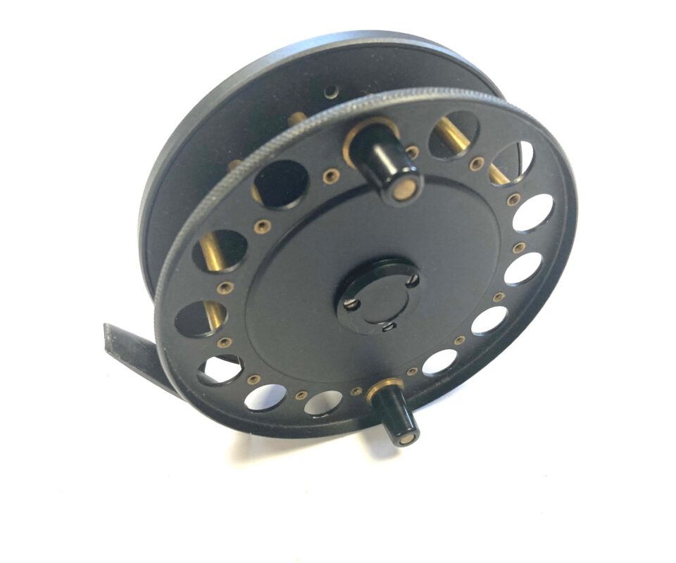 Dave Swallow 4.5″ Centrepin Trotting Reel Black Finish For Barbel Chub Pike Tench