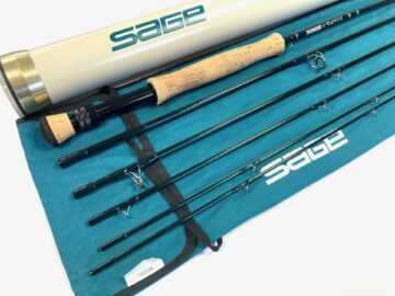 Sage SP 890-5 Graphite IV 9′ line #8 trout fly rod with tube