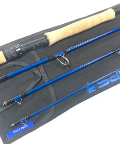 Sage Salt 9′ 4 Piece Carbon 990-4 Saltwater Fly Rod #9 Excellent With Bag