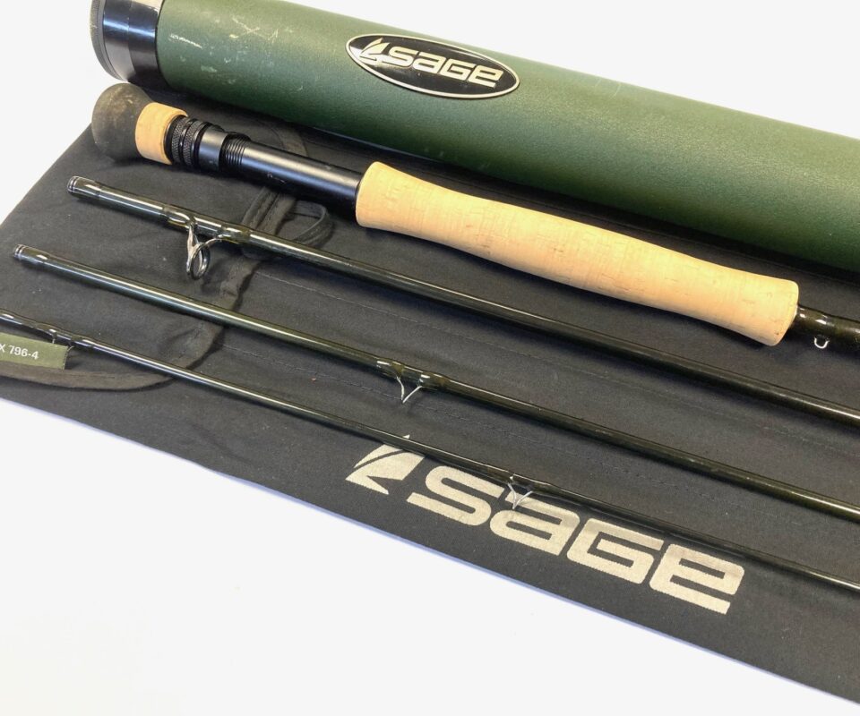 Sage X 796-4 Trout Fly Rod 7' 6