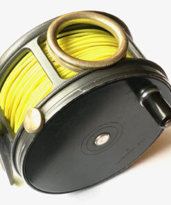 Hardy Perfect 4.25" Wide Drum Salmon Fly Reel With Line Guard 1950's