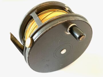 Hardy Perfect 4.5" Salmon Fly Reel 1950s Loaded With Line
