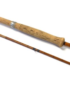 Hardy JJH Triumph 2 Piece 8′ 9″ Split Cane Trout Fly Rod With Bag c1950 Super condition
