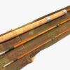 Hardy H W Worming 10' Rod Three Piece Cane With Camo Bag RARE