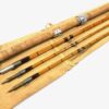 C Farlow & Co Coronation 12′ Three Piece Plus Spare Tip Cane Salmon Fly Rod With Bag