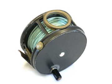 Hardy Perfect 4″ Wide Drum Salmon Fly Reel With Revolving Line Guard