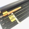 Hardy Zenith Sintrix 8′ 6" 4 Piece Carbon Trout Fly Rod #4 Fine With Bag And Tube