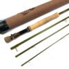 Loomis Nativerun GLX 4 Piece Trout Fly Rod 10' Line #6 bag Plus Cordura Tube Superb