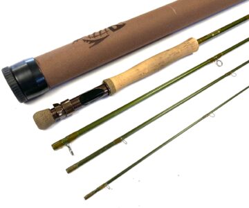 Loomis Nativerun GLX 4 Piece Trout Fly Rod 10' Line #6 bag Plus Cordura Tube Superb