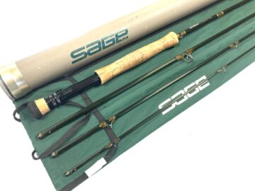 Sage XP Graphite IIIe 11′ 4 Piece Carbon Travel Fly Rod #6 Bag And Tube